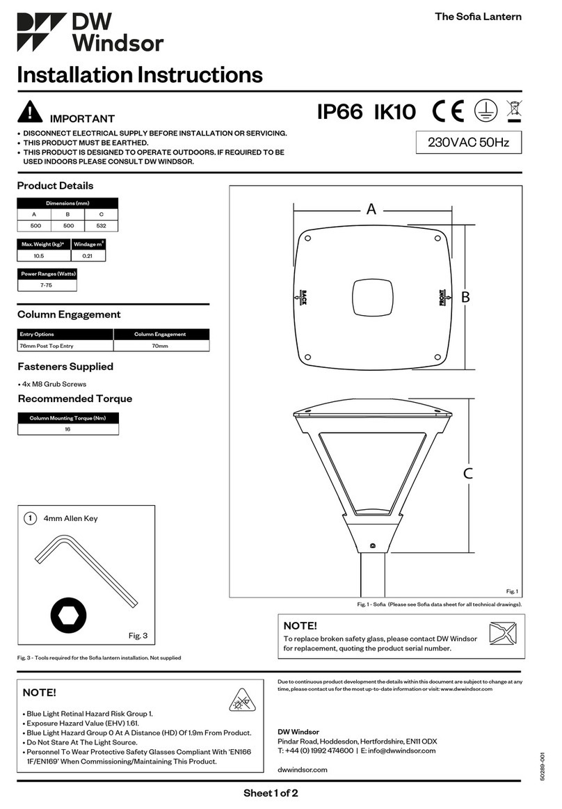 DW Windsor Sofia User manual