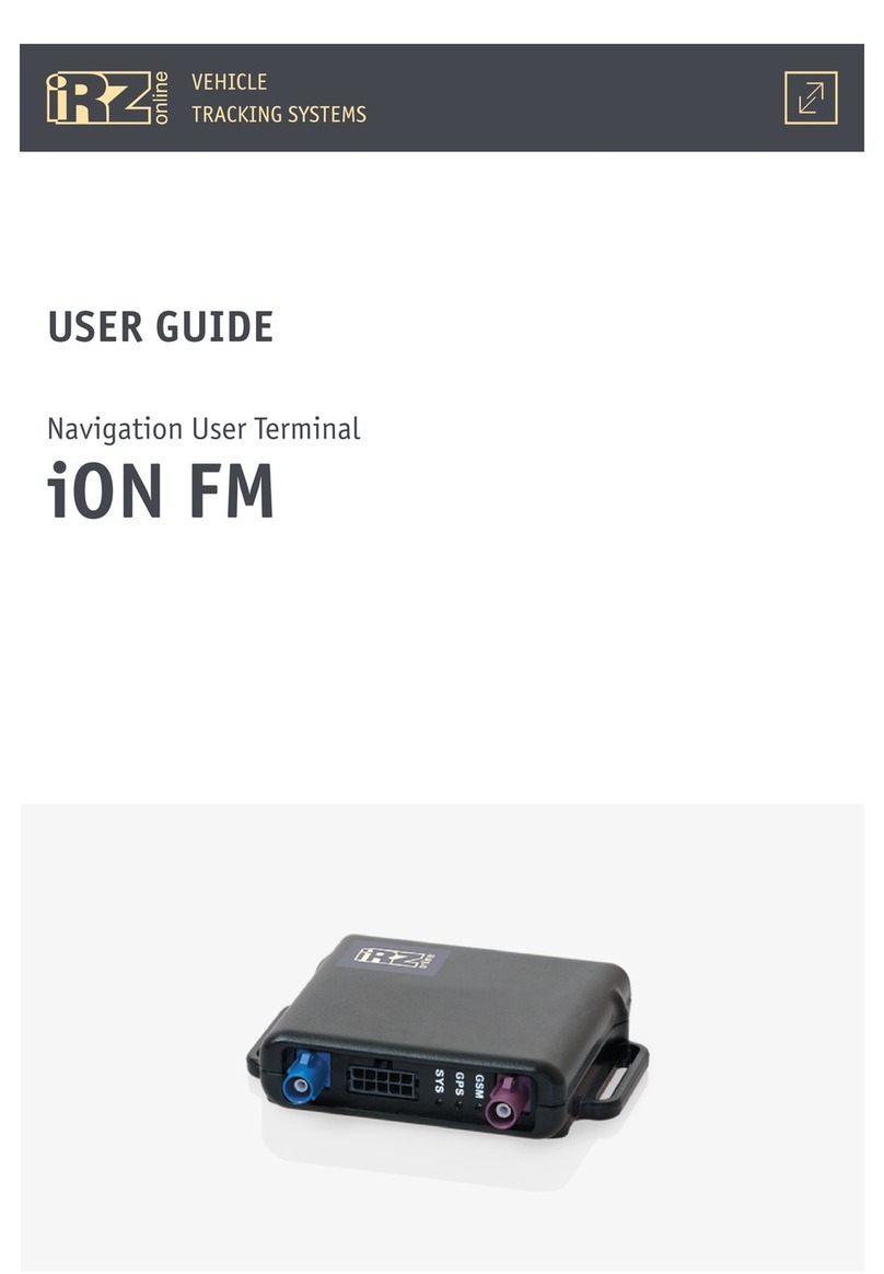 iRZ ion fm User manual