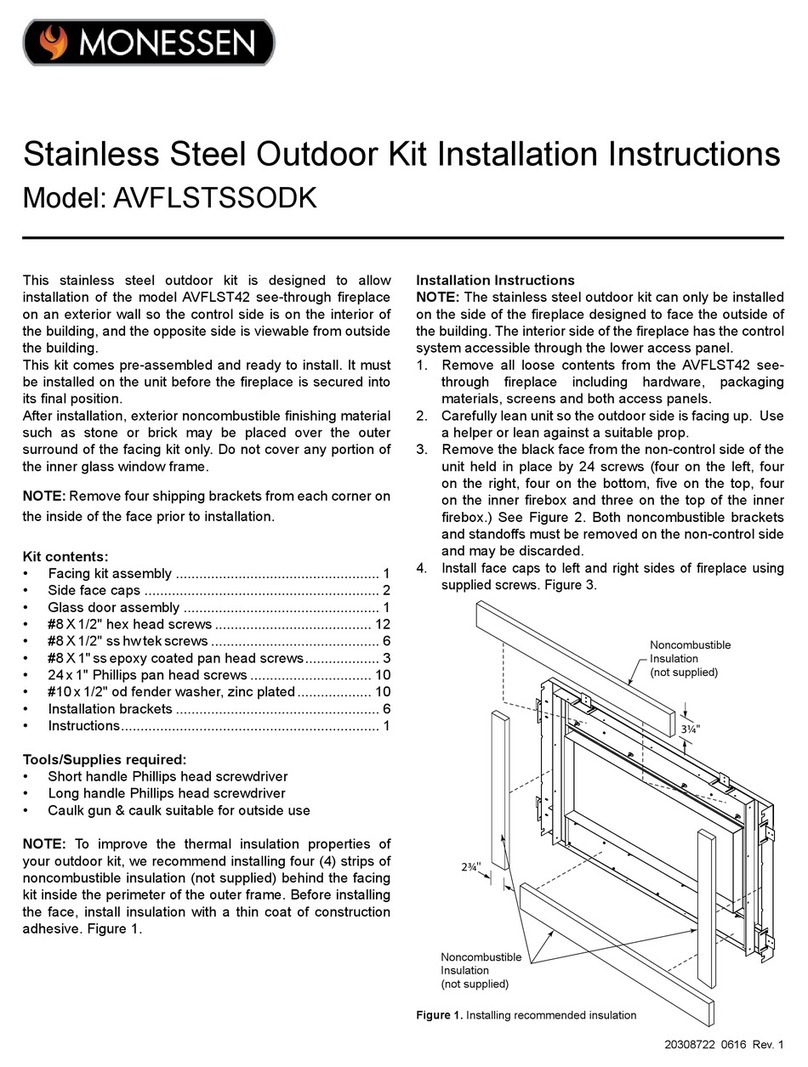 Monessen Hearth AVFLSTSSODK installation instructions