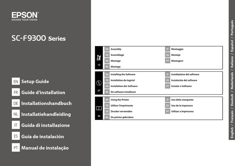 Epson SC-F9300 series User manual