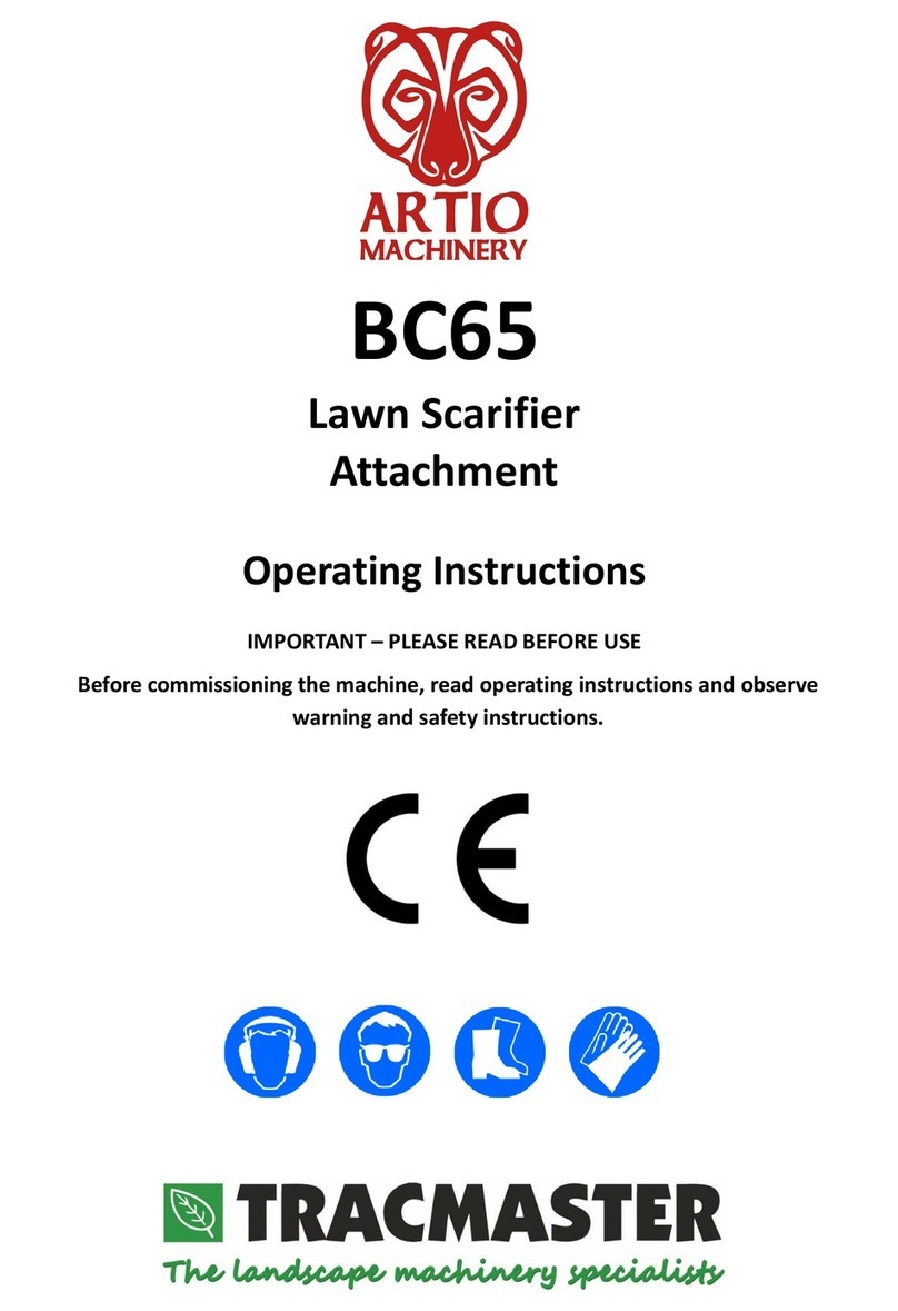 Tracmaster ARTIO BC65 operating instructions