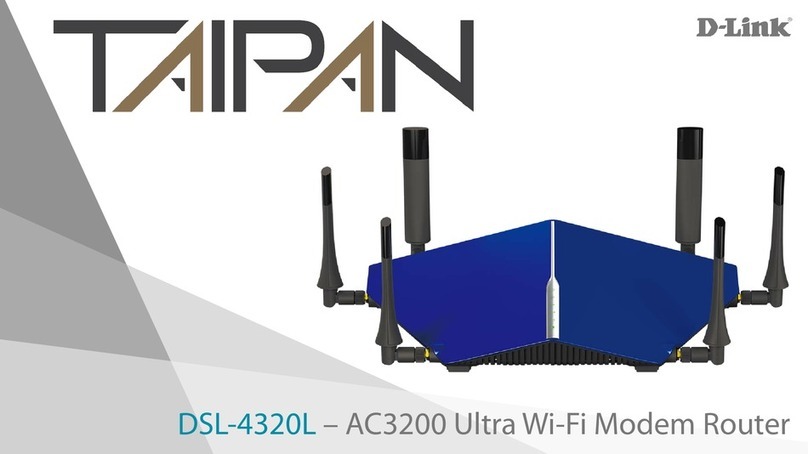 TAIPAN DSL-4320L Quick install guide