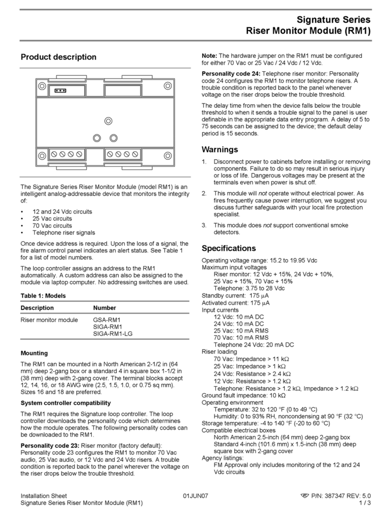 Carrier Signature Series Assembly instructions