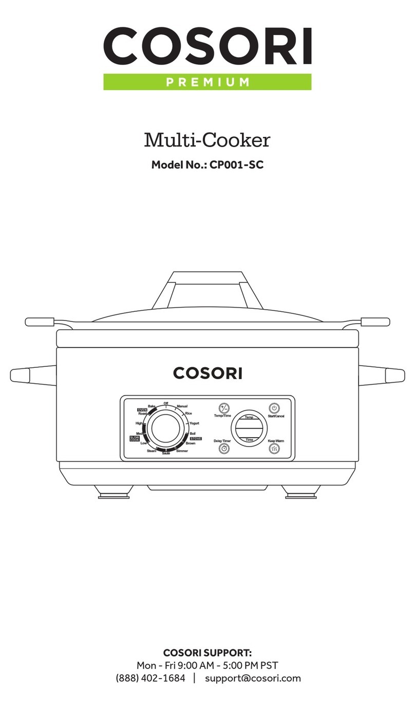 Cosori CP001-SC User manual Cosori CP001-SC User manual