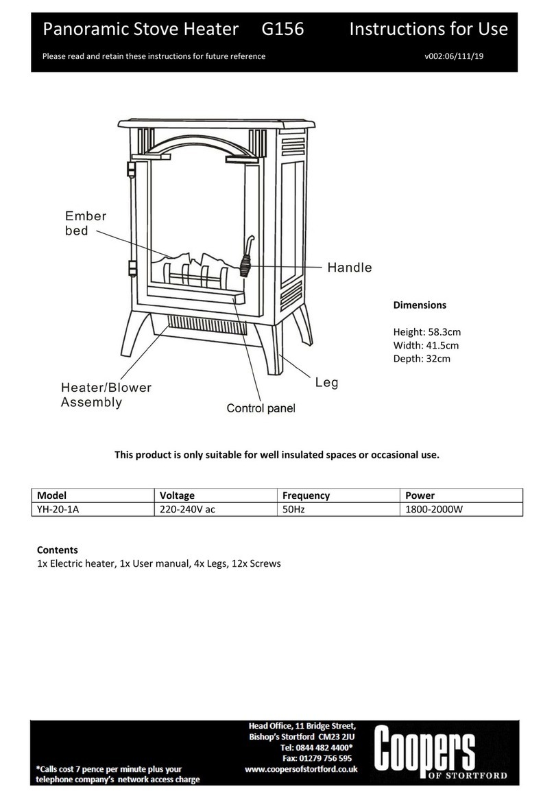 Coopers G156 Instructions for use