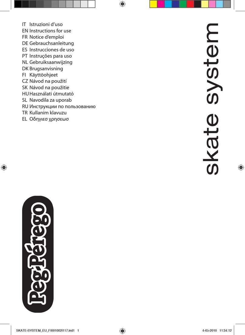 Peg-Perego SKATE Instructions for use