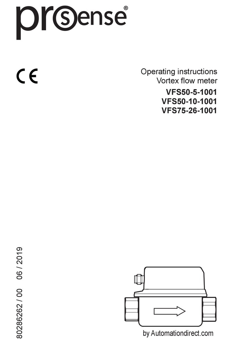 AutomationDirect ProSense VFS50-5-1001 User manual