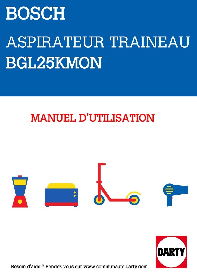 Bosch BGL?2 Series manual