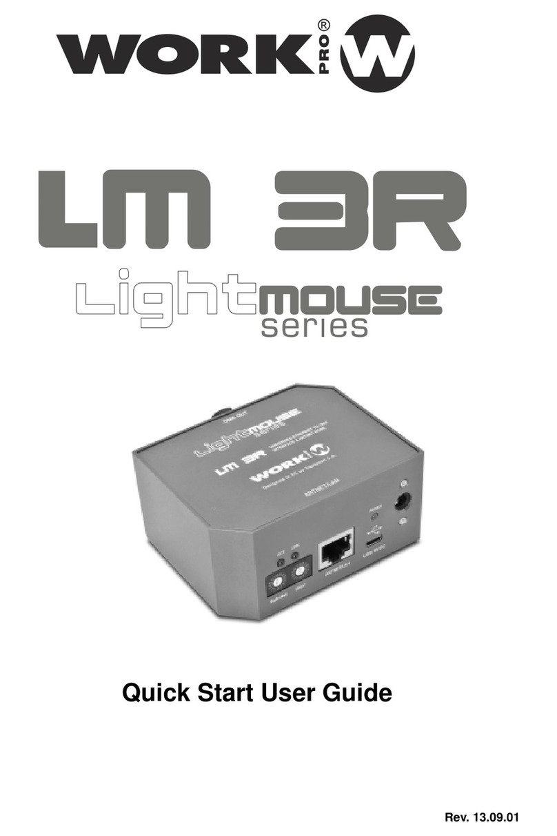 WorkPro LM3R Quick start user guide