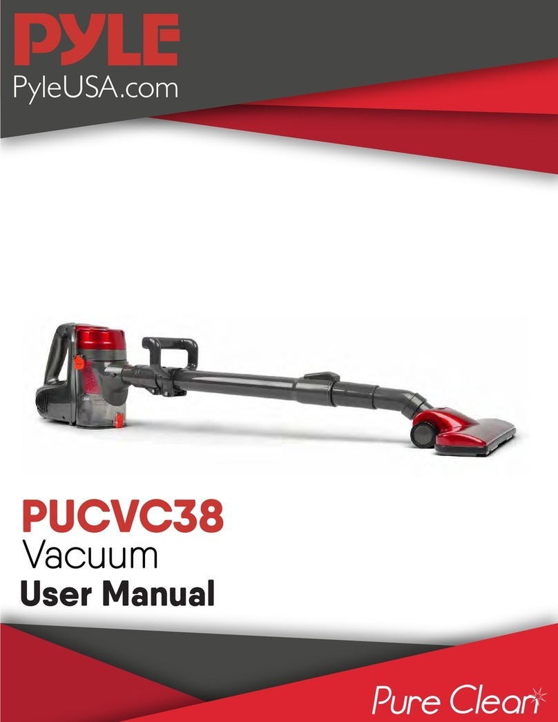 Pyle PureClean PUCVC38 user manual
