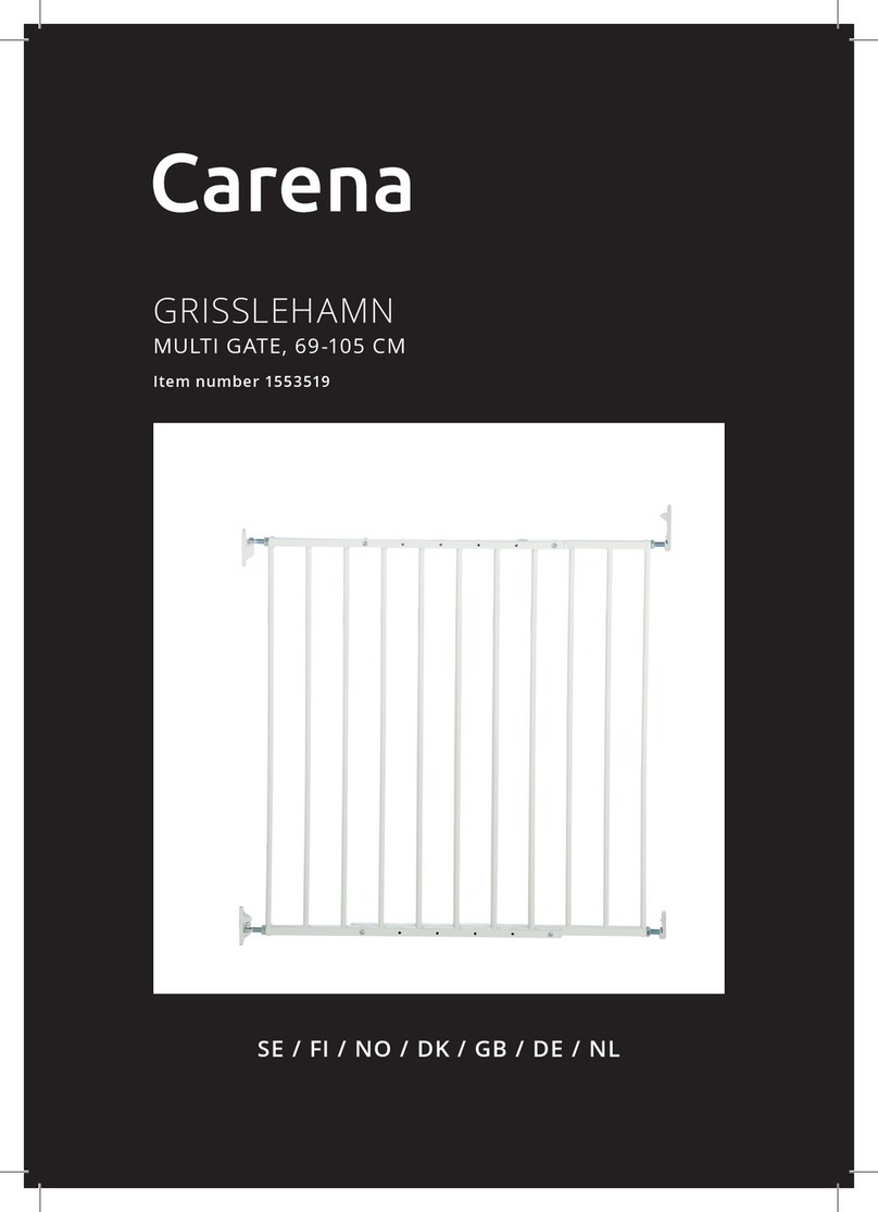 Carena GRISSLEHAMN MULTI GATE manual Carena GRISSLEHAMN MULTI GATE manual