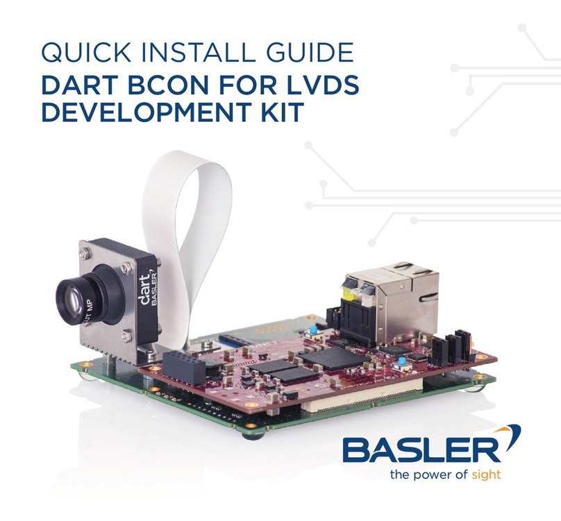 Basler DART BCON FOR LVDS Quick install guide