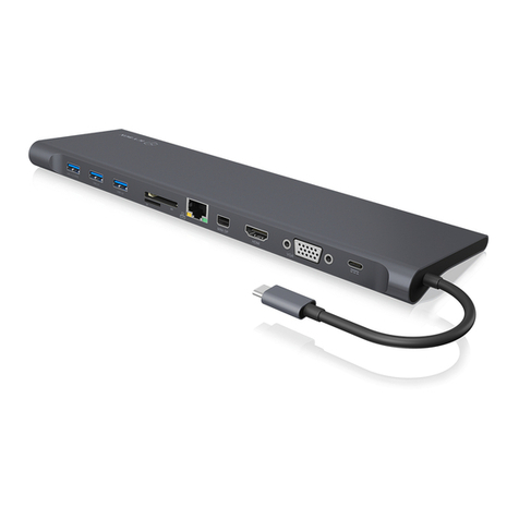 Icy Box IB-DK2102-C User manual