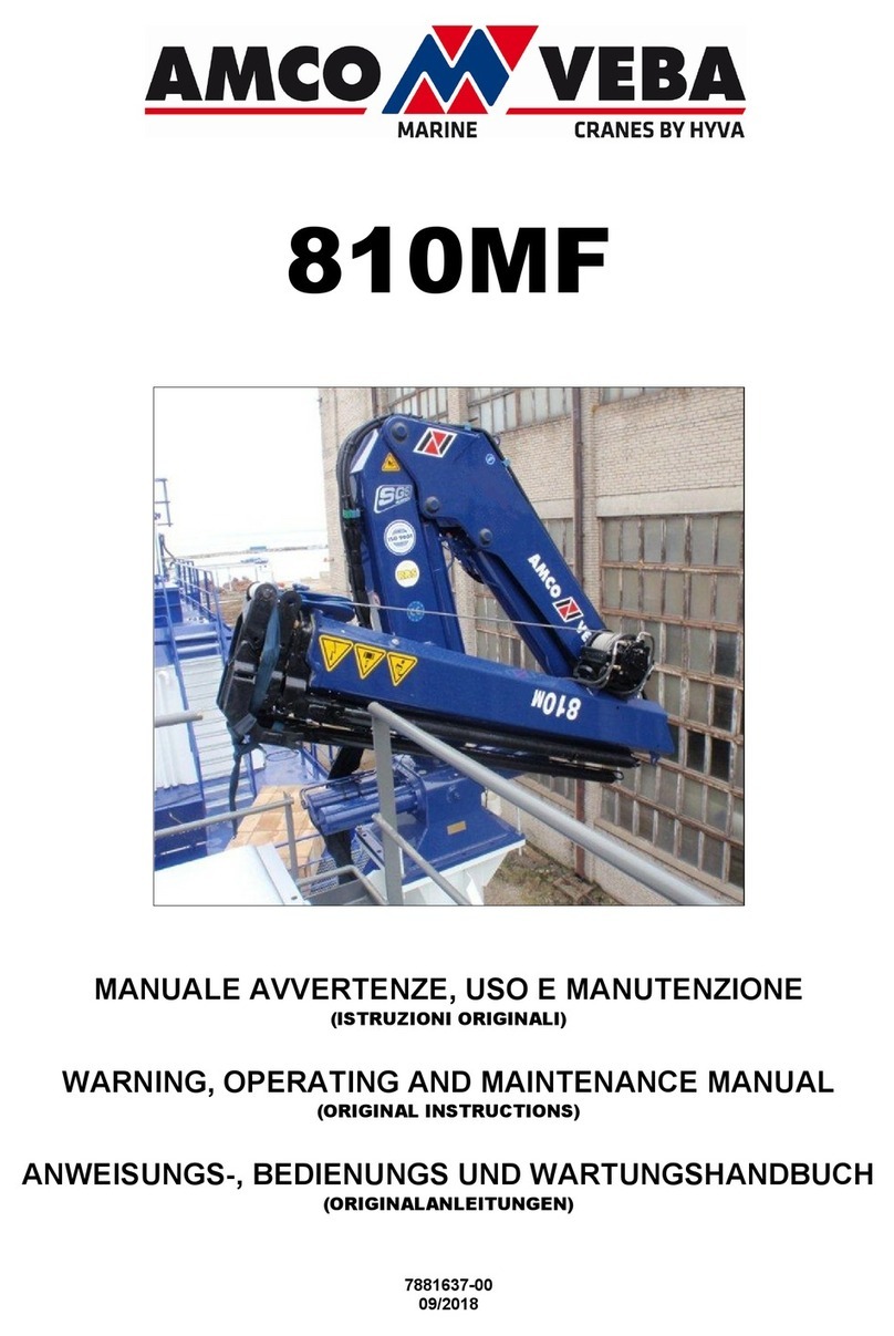 HYVA AMCO VEBA 810MF Original instructions