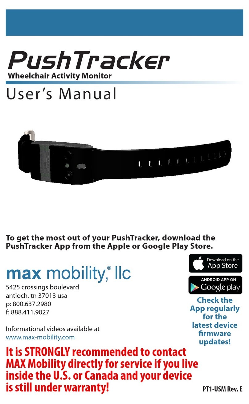 max mobility PushTracker 1 user manual