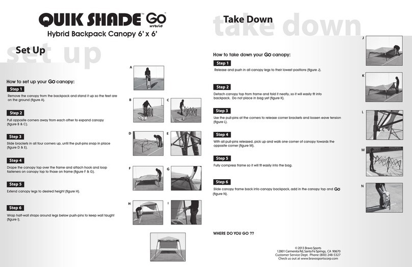 Quik Shade Go Hybrid user manual