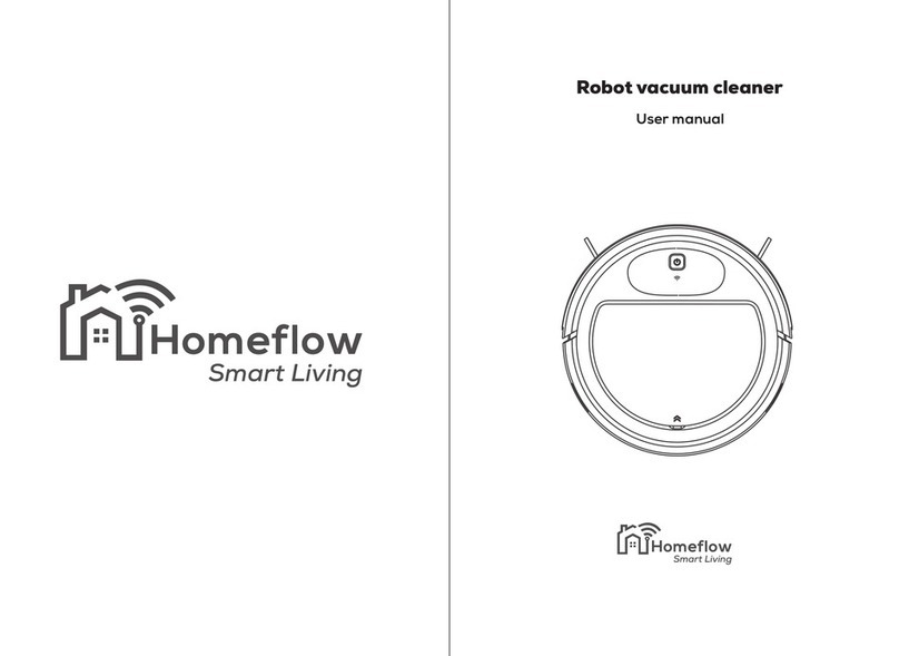Homeflow Smart Robot Vacuum User manual
