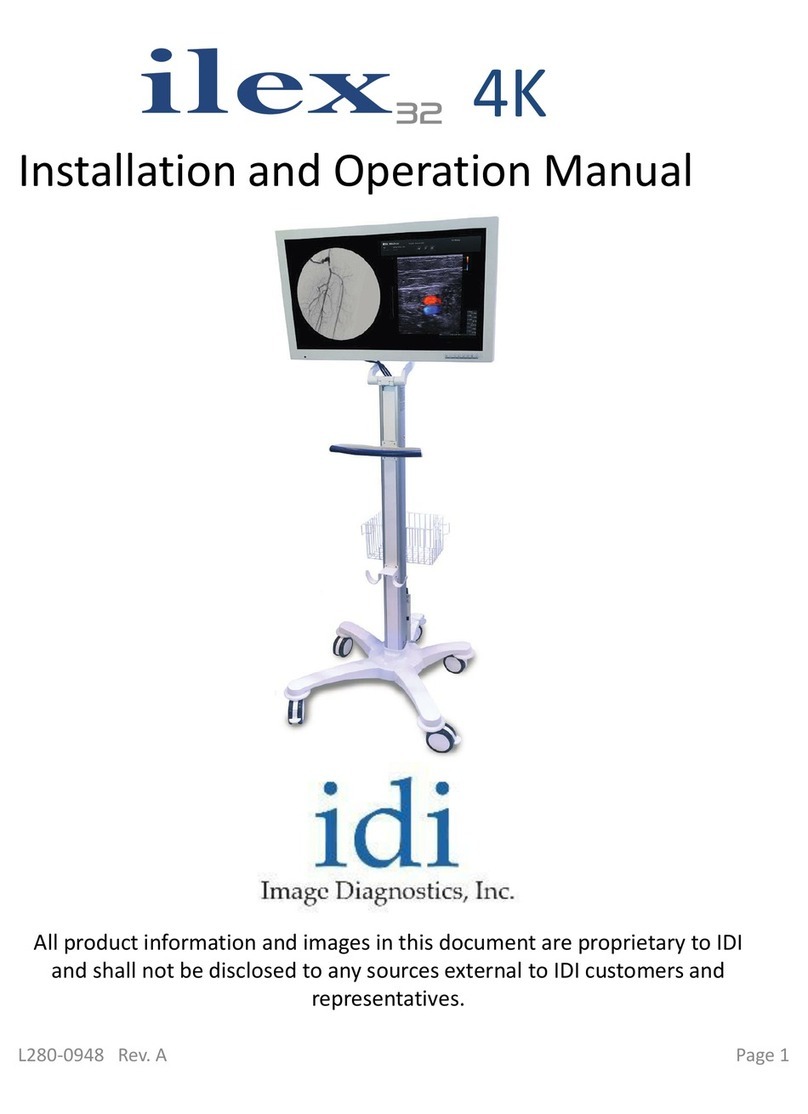 Image Diagnostics ilex32 4K Installation and operation manual Image Diagnostics ilex32 4K Installation and operation manual
