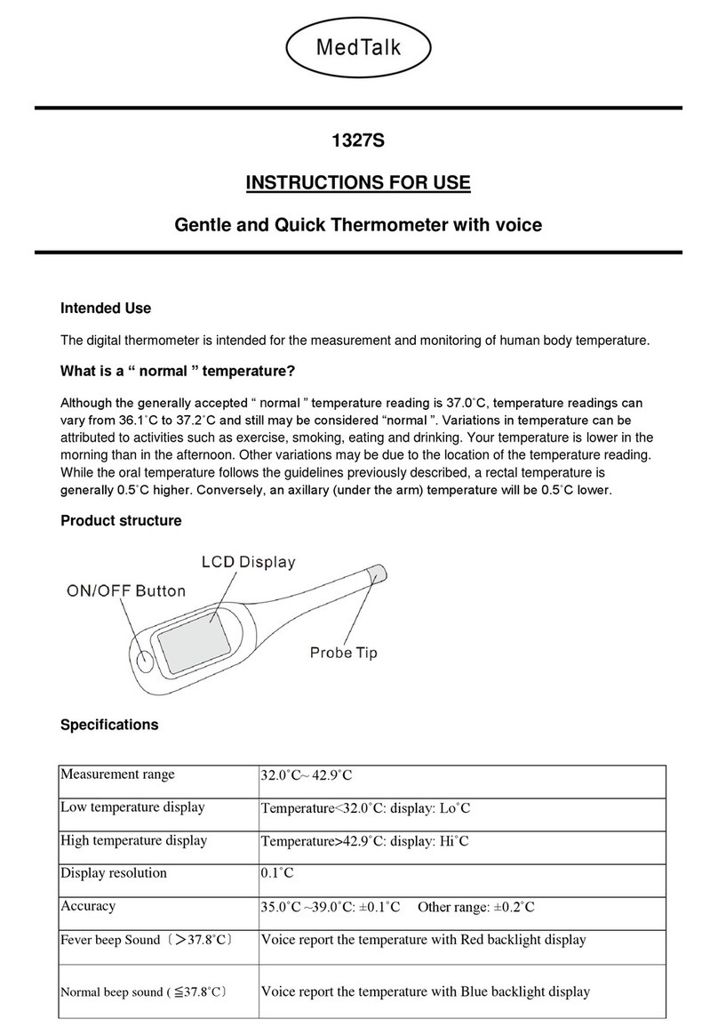 MedTalk 1327S User manual