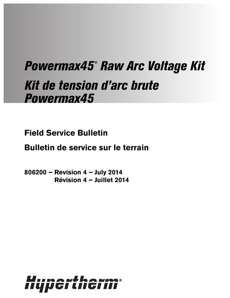 Hypertherm POWERMAX 45 Reference manual