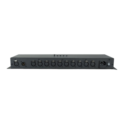 Show Tec RGB Studio Beam Driver User manual