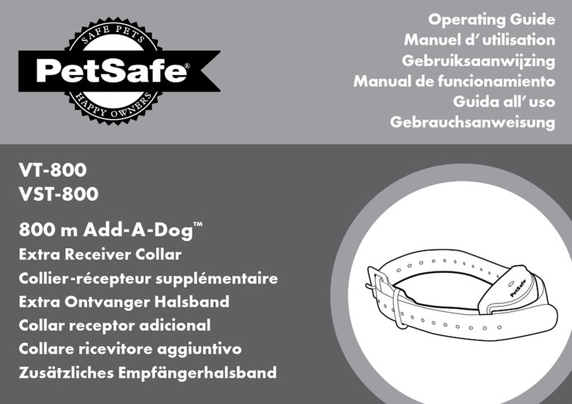 Petsafe VT-800 operating guide