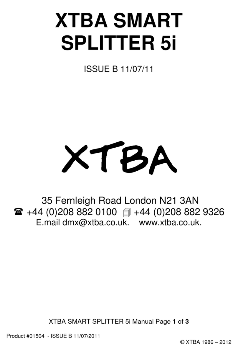 XTBA SMART SPLITTER 5i manual