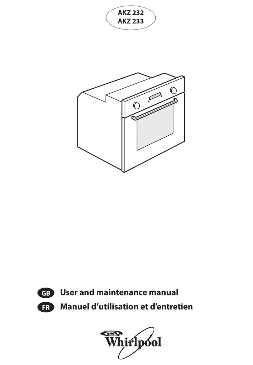 Whirlpool AKZ 232 Operating instructions Whirlpool AKZ 232 Operating instructions