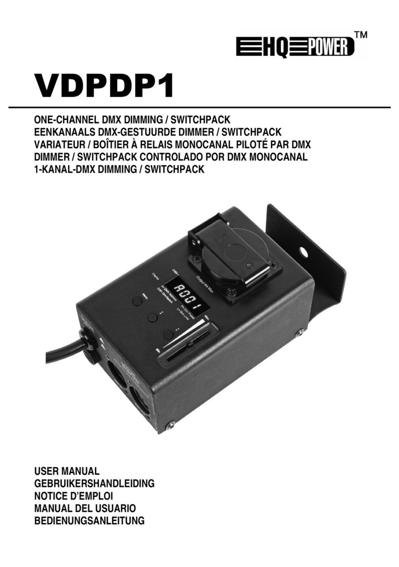 HQ Power VDPDP1 User manual