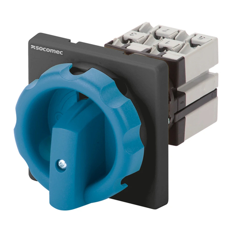 socomec COMO CS 25A User manual