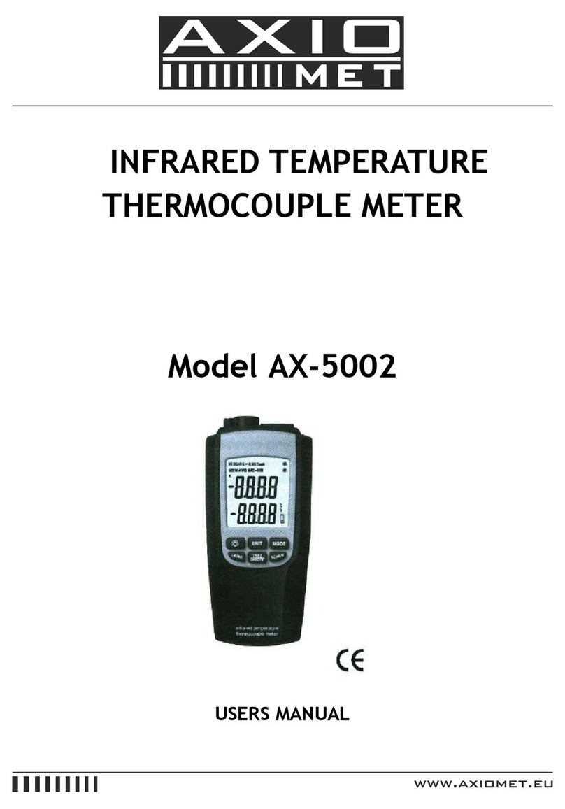 Axio MET AX-5002 user manual