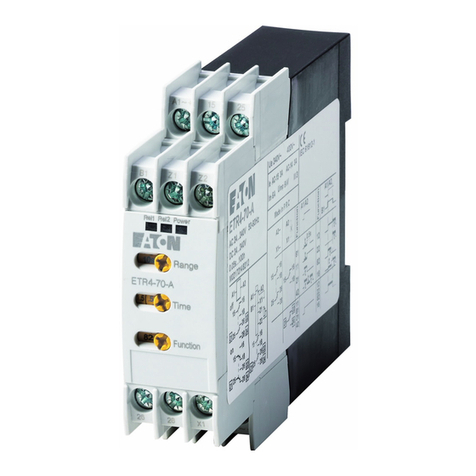 Moeller ETR4 Series User manual