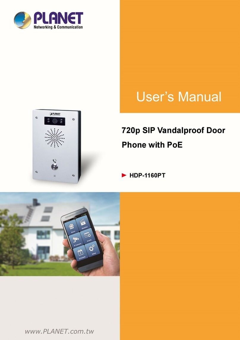Planet HDP-1160PT user manual