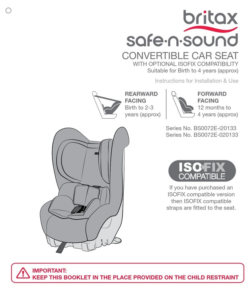 Britax safe-n-sound BS0072E-i20133 User manual