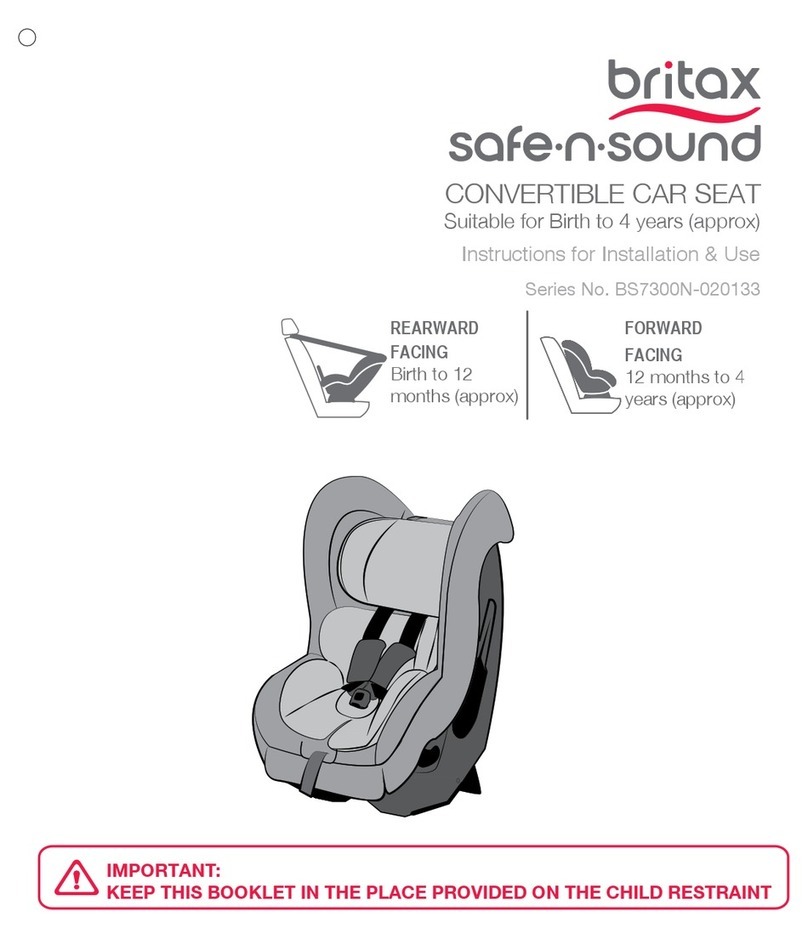 Britax safe-n-sound BS7300N-020133 Series User manual