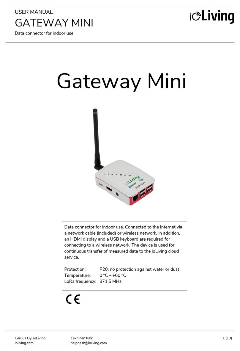 ioLIVING Gateway Mini user manual