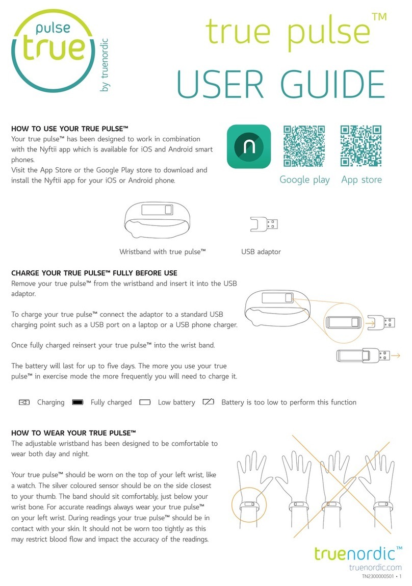 TRUENORDIC True pulse User manual