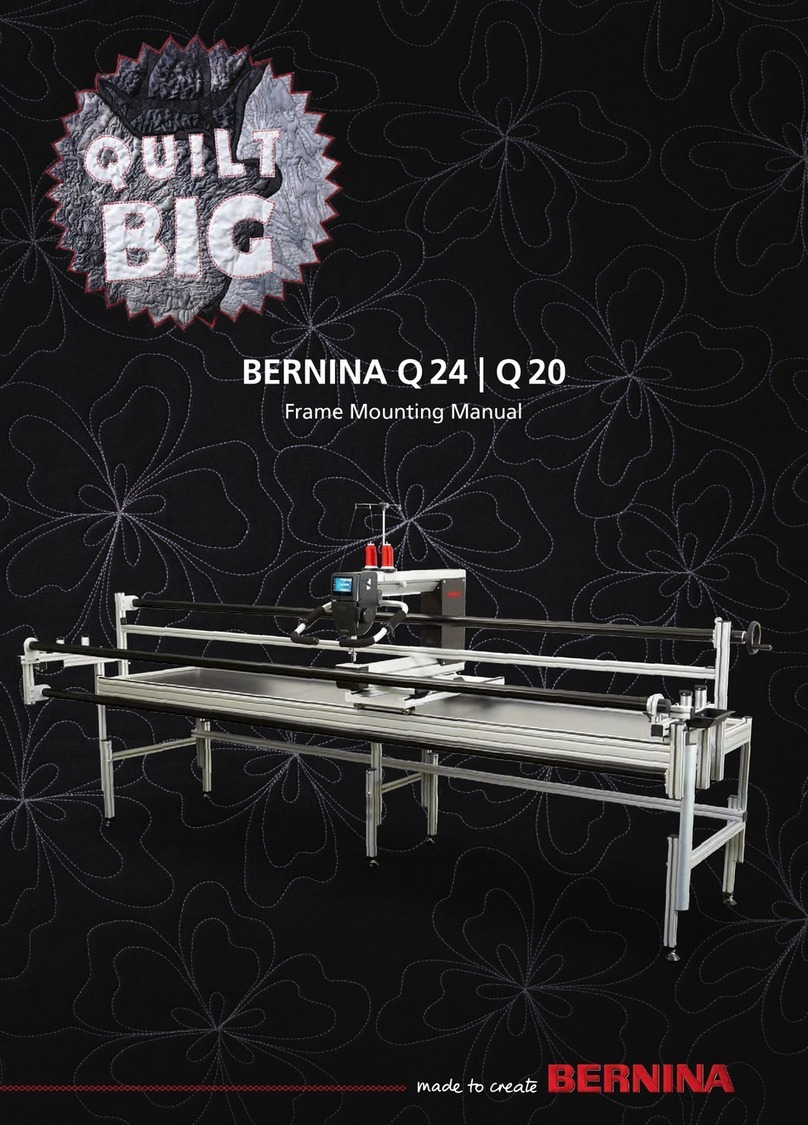 Bernina Q 24 User manual