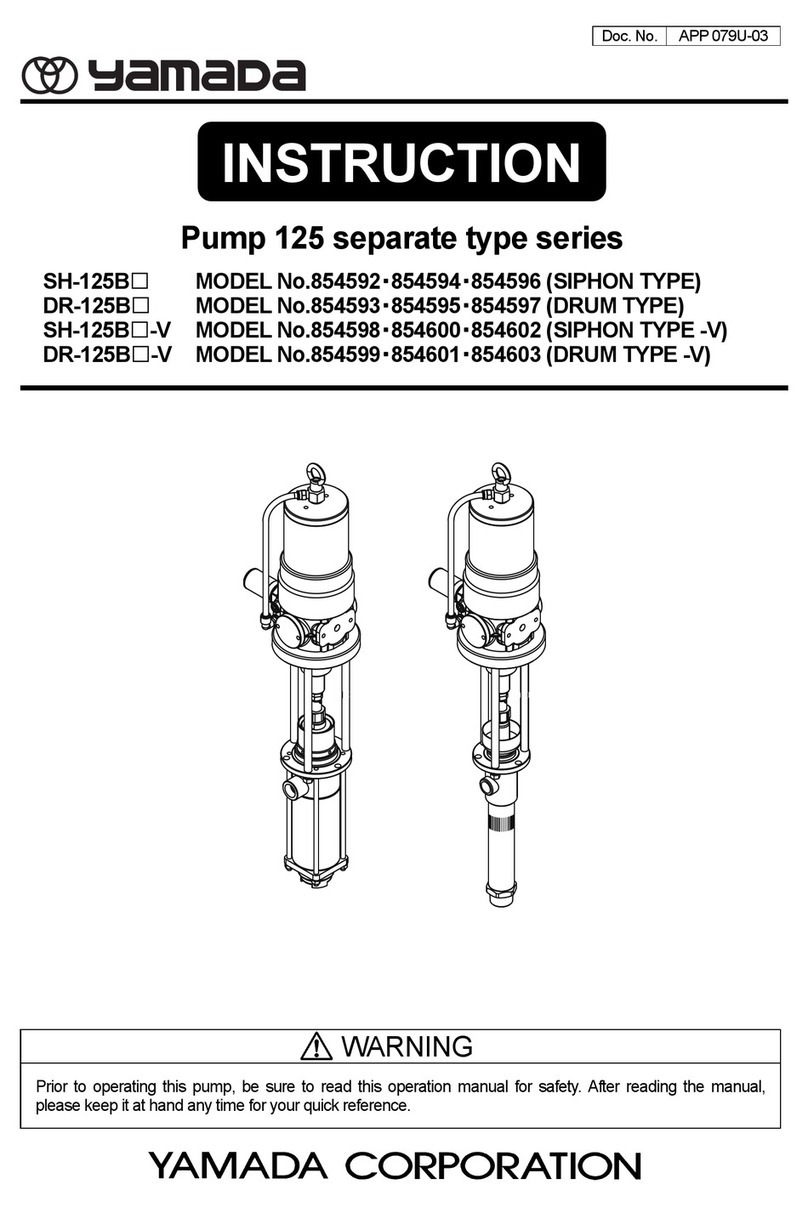 YAMADA SH-125B Series Instruction