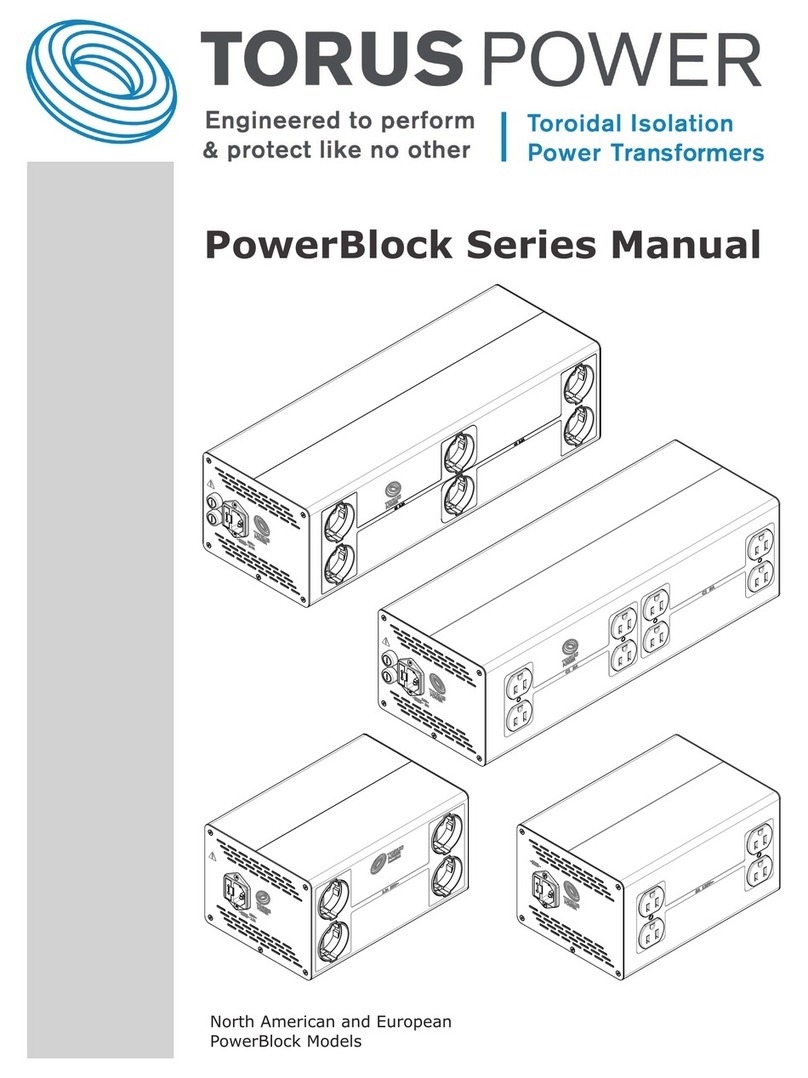 Torus Power PowerBlock Series User manual