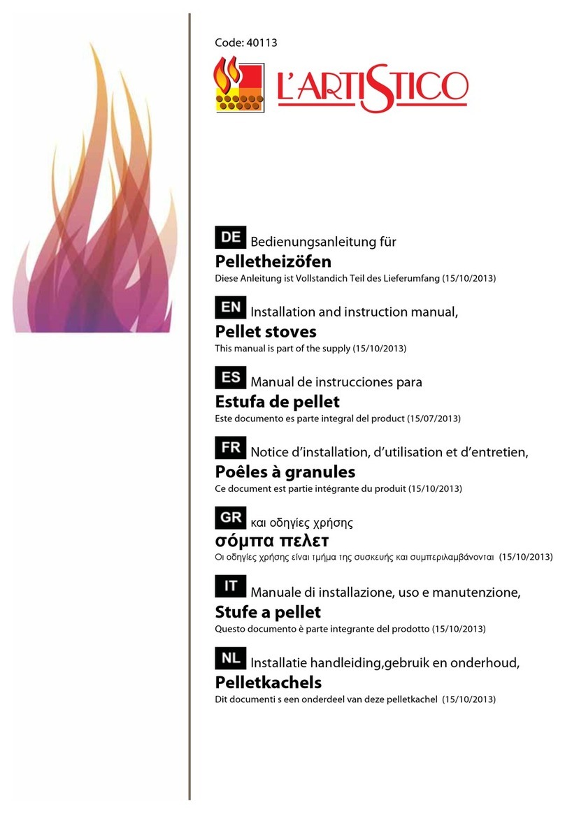 L'Artistico A6 Series Installation and instruction manual