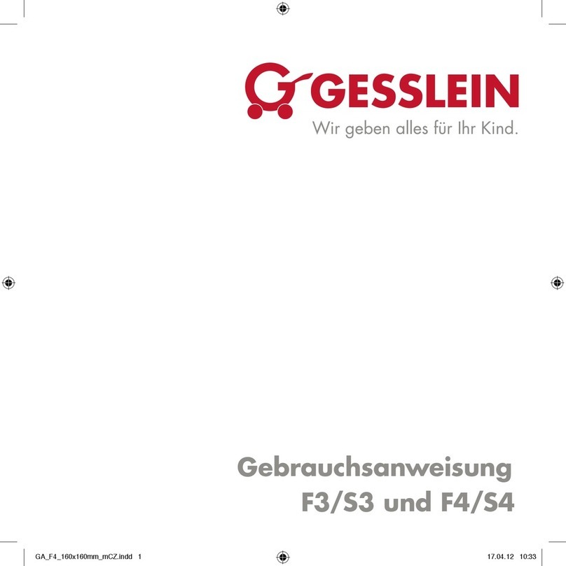 Gesslein F3 User manual