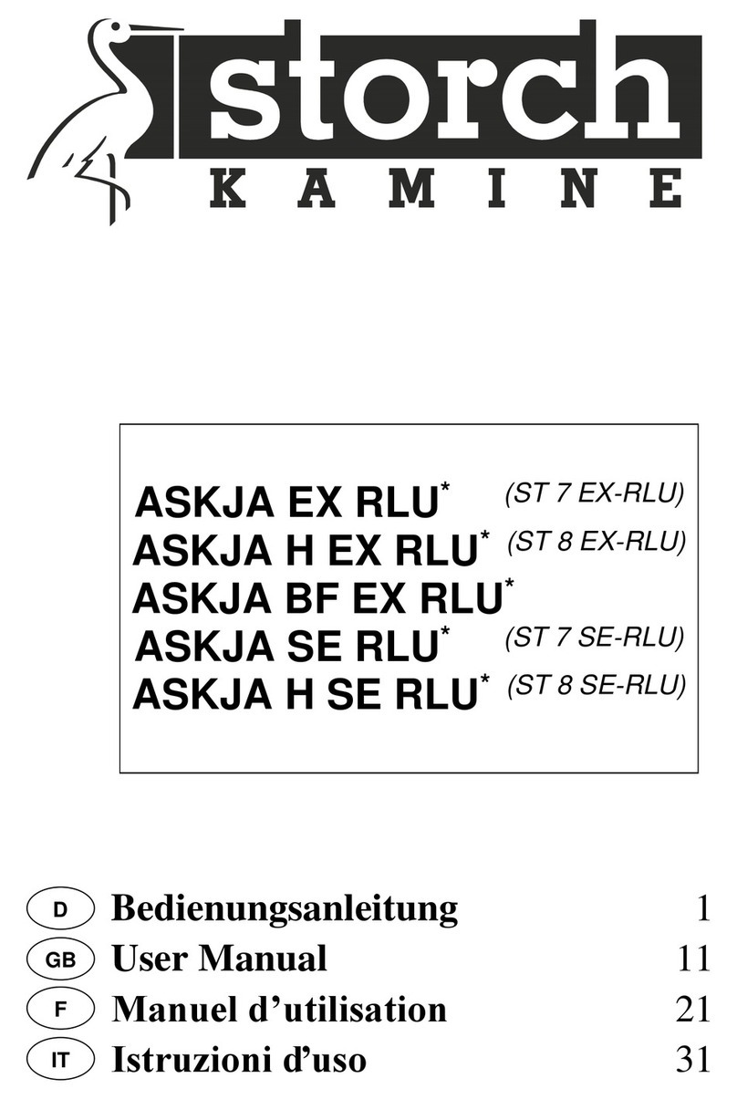 Storch Kamine ASKJA H EX RLU user manual Storch Kamine ASKJA H EX RLU user manual
