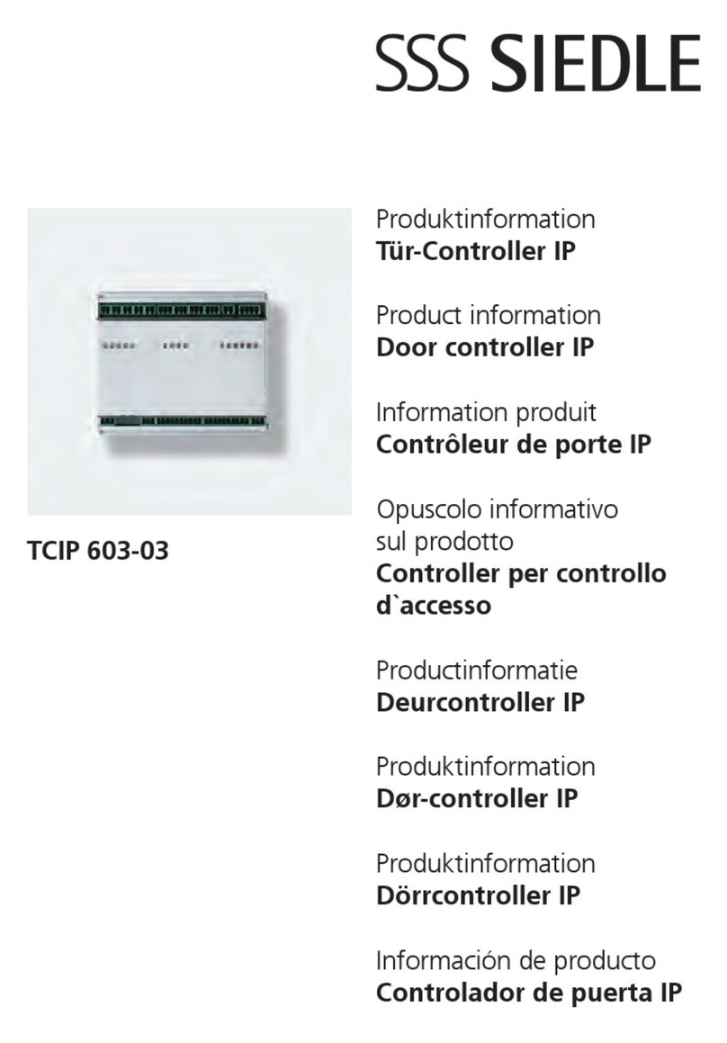 SSS Siedle TCIP 603-03 Product information