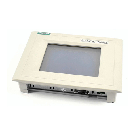 Siemens SIMATIC HMI TP 170A Equipment manual