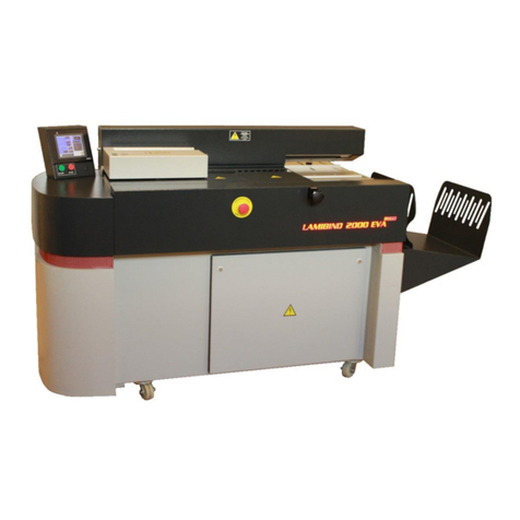 RIGO Lamibind 2000 EVA User manual