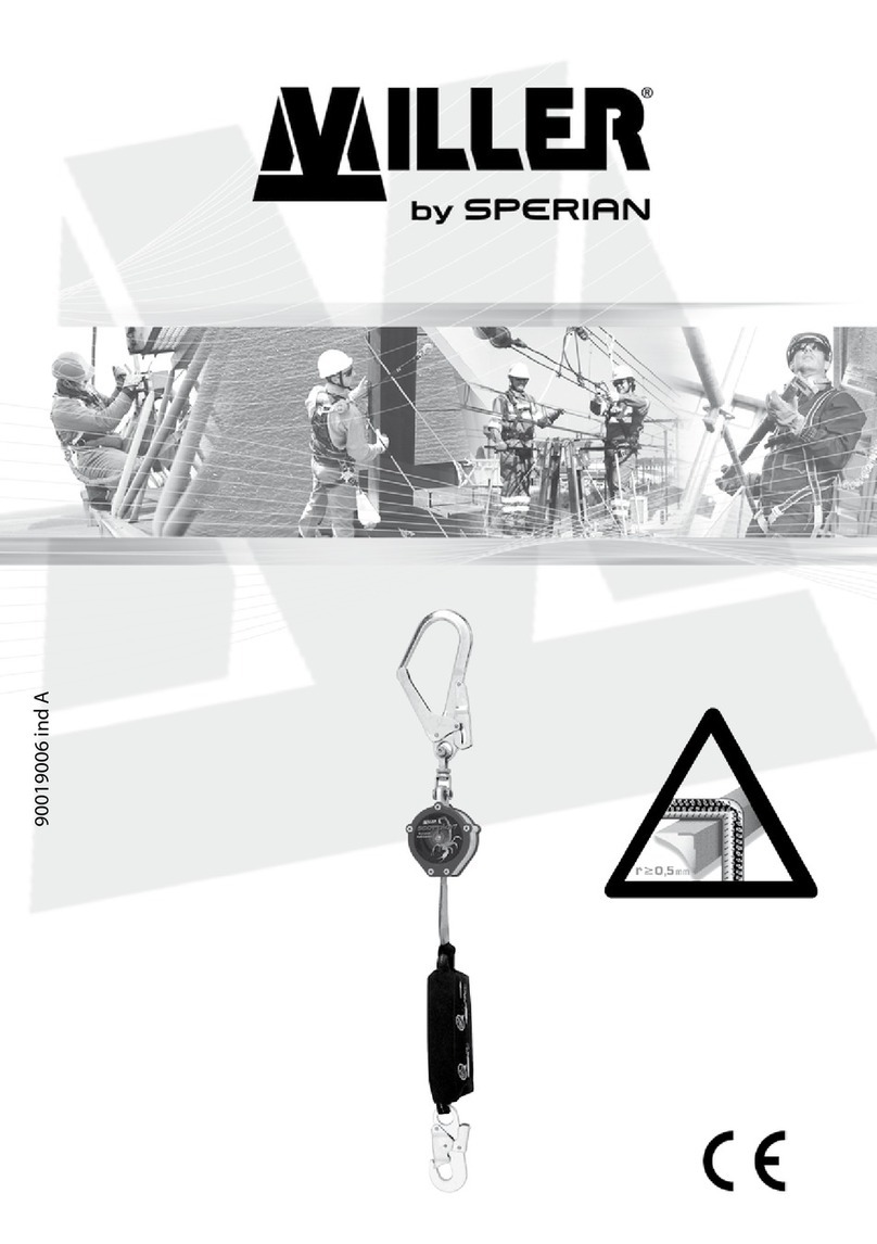 Sperian MILLER SCORPION 1016840 user manual