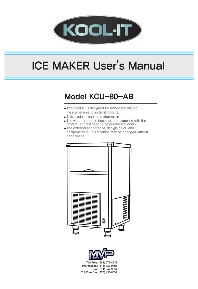 Kool-It KCU-80-AB user manual