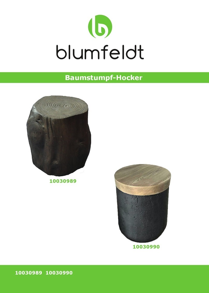 Blumfeldt 10030989 User manual