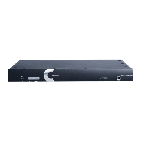 Clear One INTERACT PRO user manual